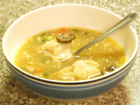 Asian Potsticker Soup