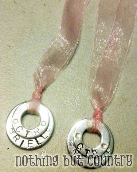 Washer Jewelry Bookmarks Keychain