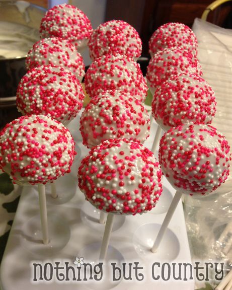 Valentine's Cake Pop