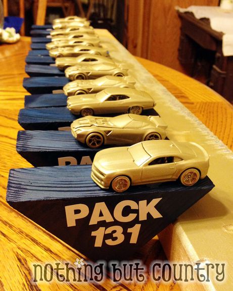 Make Your Own Pinewood Derby Trophy - Cub Scouts | NothingButCountry.com