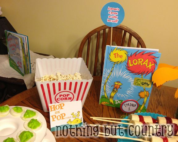 Dr. Seuss Birthday Party 2013 | NothingButCountry.com