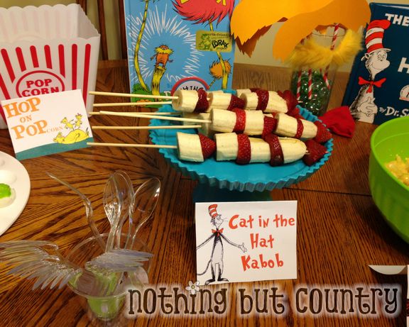 Dr. Seuss Birthday Party 2013 | NothingButCountry.com