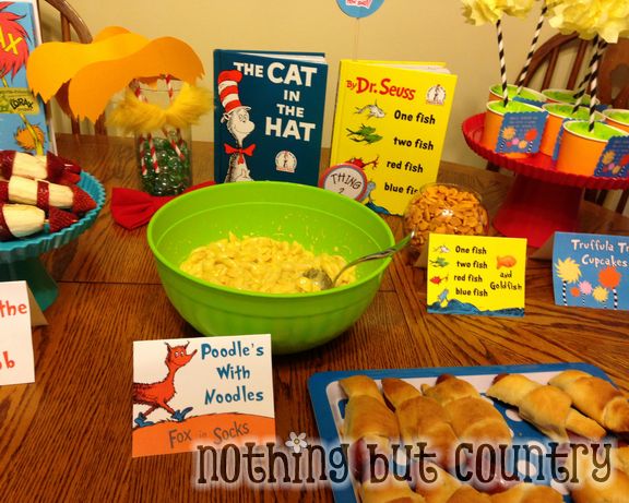 Dr. Seuss Birthday Party 2013 | NothingButCountry.com