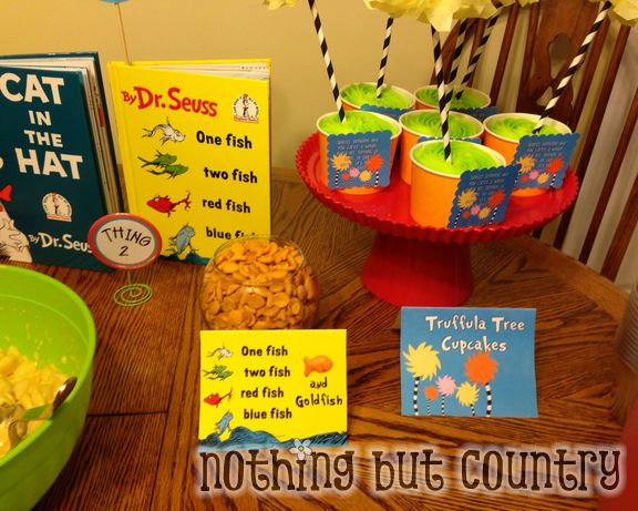 Dr. Seuss Birthday Party 2013 | NothingButCountry.com