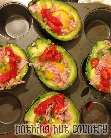 Eggs baked in an Avocado - Yummy Healthy Breakfast