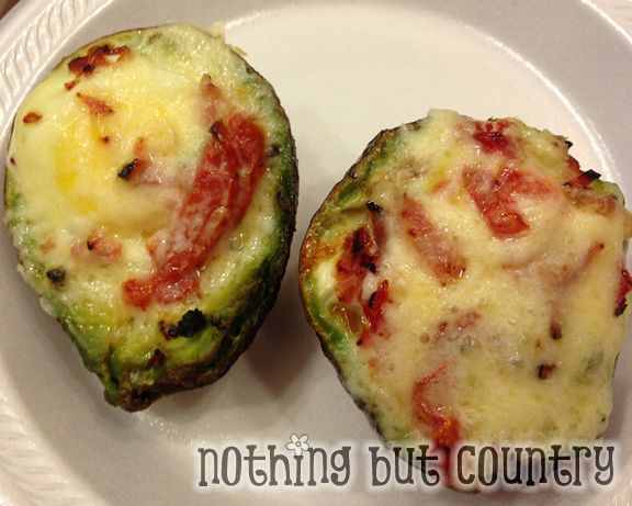 Eggs baked in an Avocado - Yummy Healthy Breakfast