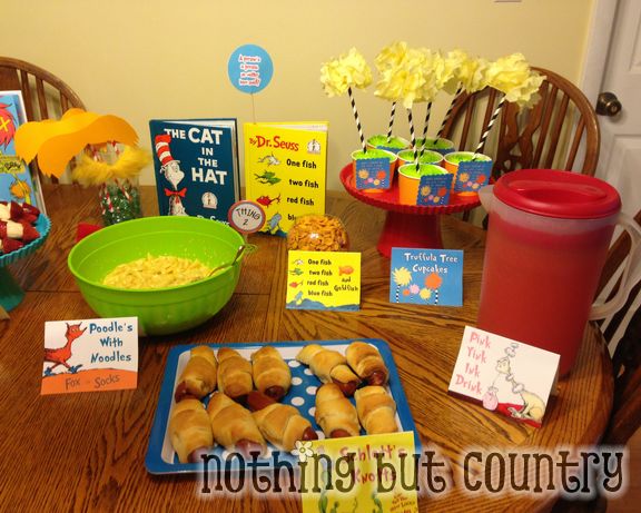 Dr. Seuss Birthday Party 2013 | NothingButCountry.com