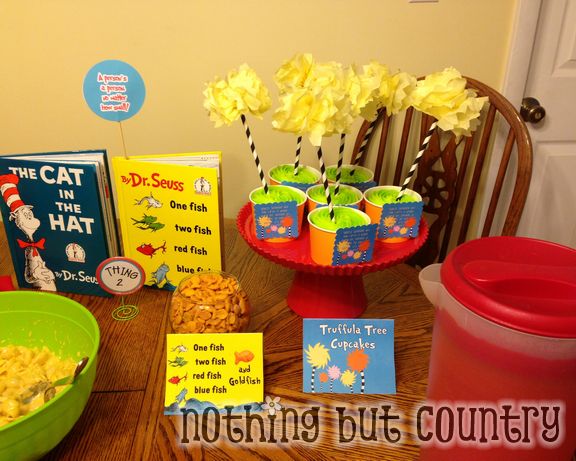 Dr. Seuss Birthday Party 2013 | NothingButCountry.com