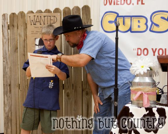 Western / Cowboy Cub Scout Blue & Gold Banquet | NothingButCountry.com