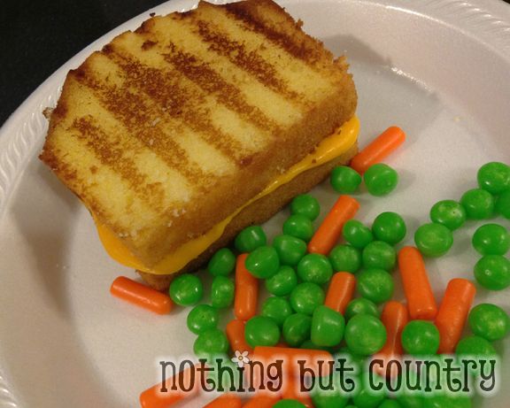 April Fool's Day 2013 - Grilled Cheese Peas & Carrots for Dessert | NothingButCountry.com