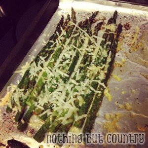 Lemon Pepper and Cheese Asparagus | NothingButCountry.com