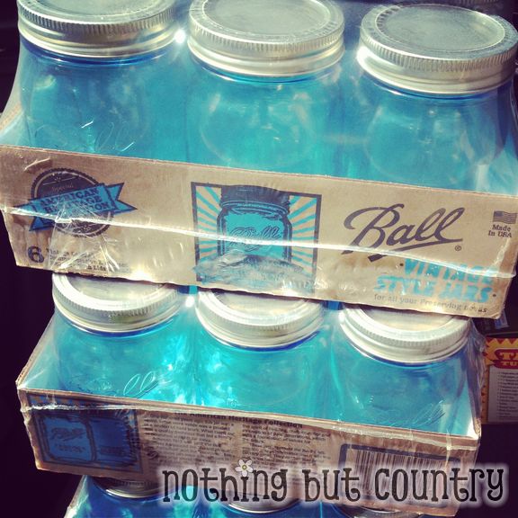 Blue Heritage Collection Mason Jars - Ball | NothingButCountry.com