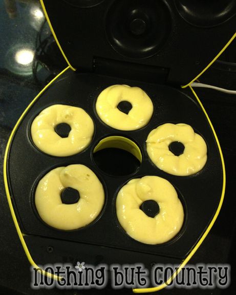 Cake Donuts using Sunbeam Donut Maker - Easy and Delicious | NothingButCountry.com