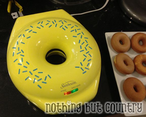 Cake Donuts using Sunbeam Donut Maker - Easy and Delicious | NothingButCountry.com