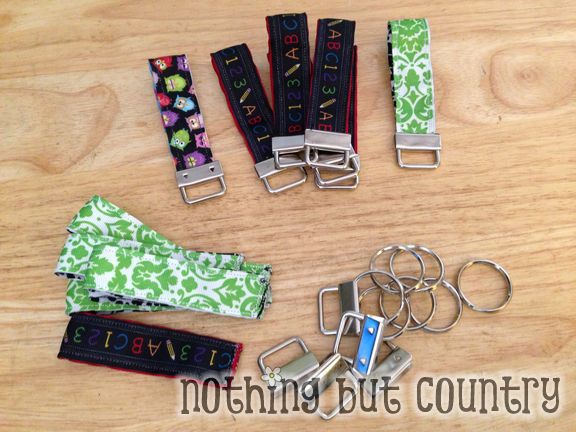 You are a FOBulous Teacher / Friend - Mini Ribbon Key Fobs | NothingButCountry.com