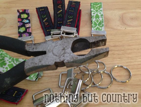 You are a FOBulous Teacher / Friend - Mini Ribbon Key Fobs | NothingButCountry.com