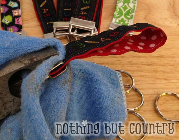 You are a FOBulous Teacher / Friend - Mini Ribbon Key Fobs | NothingButCountry.com