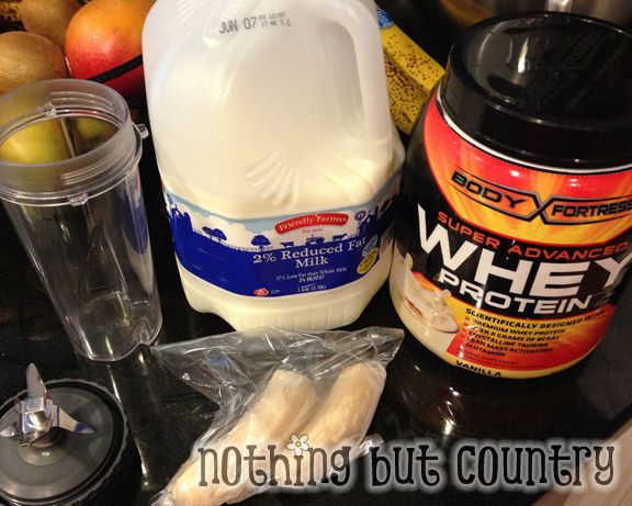 High Protein Shake Breakfast that is actually delicious!! | NothingButCountry.com