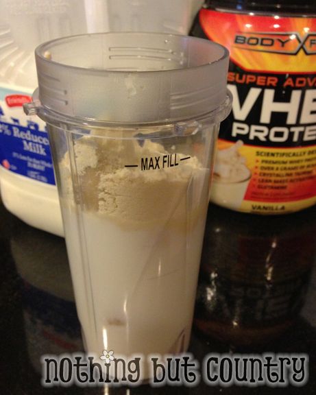 High Protein Shake Breakfast that is actually delicious!! | NothingButCountry.com