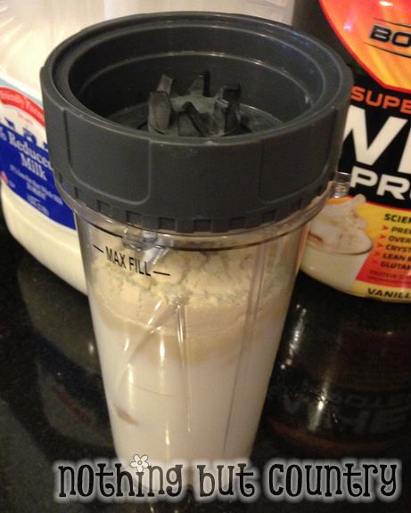 High Protein Shake Breakfast that is actually delicious!! | NothingButCountry.com