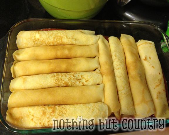 MB's Manicotti made with delicious crepes | NothingButCountry.com