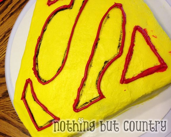 Superman Cake for a Superhero Dad & Father | NothingButCountry.com