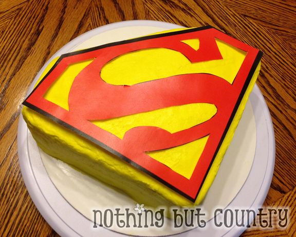 Superman Cake for a Superhero Dad & Father | NothingButCountry.com