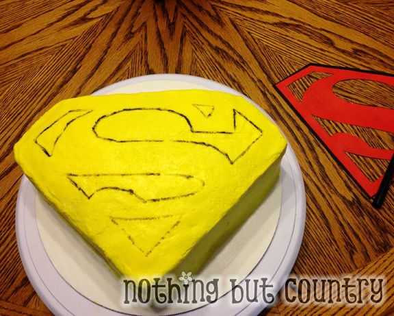 Superman Cake for a Superhero Dad & Father | NothingButCountry.com