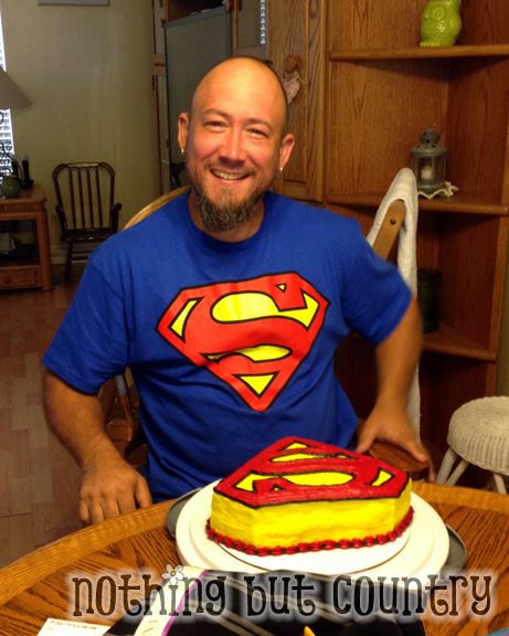 Superman Cake for a Superhero Dad & Father | NothingButCountry.com