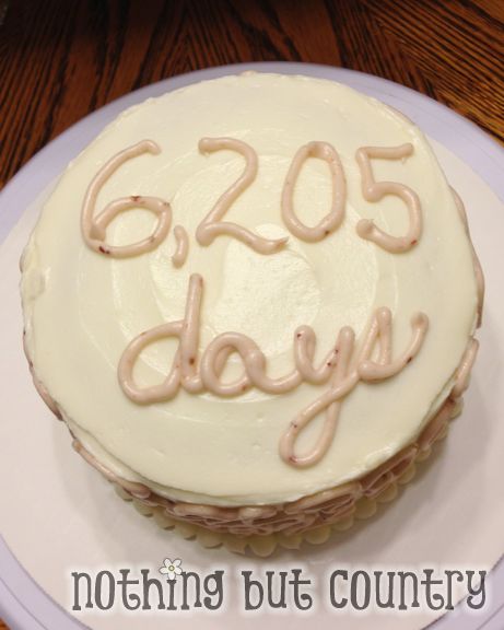 6,205 Days of Bliss - Happy Anniversary | NothingButCountry.com
