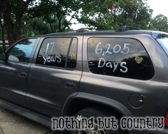 6,205 Days of Bliss - Happy Anniversary | NothingButCountry.com