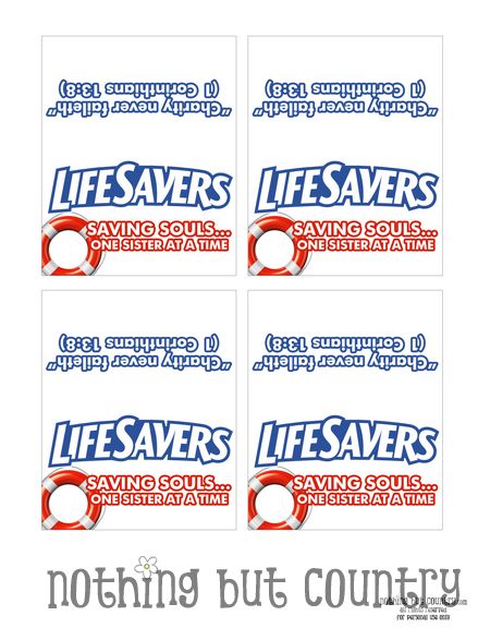 Saving Souls ... One Sister at a Time | Visiting Teaching August 2013 | Relief Society - NothingButCountry.com