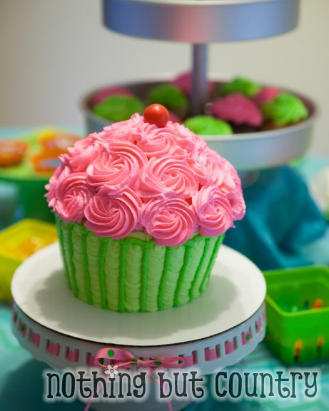 Cupcake / Cupcake Wars Birthday Party - NothingButCountry.com