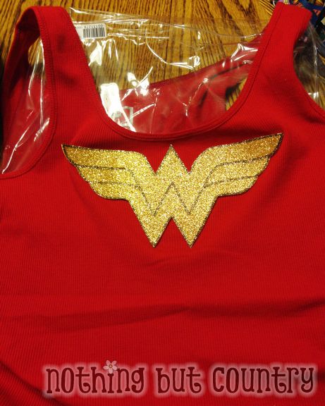 NO SEW Wonder Woman Costume | NothingButCountry.com