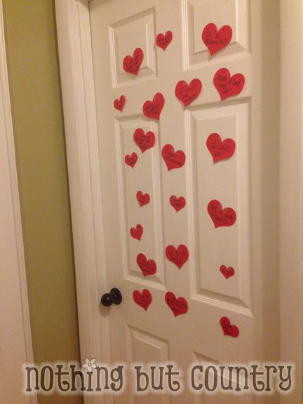 Valentine's Day - Heart Attack your kids door