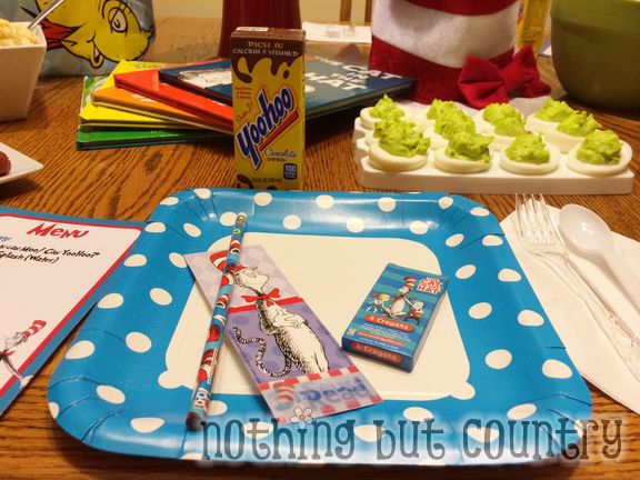 Dr. Seuss Birthday Party 2014