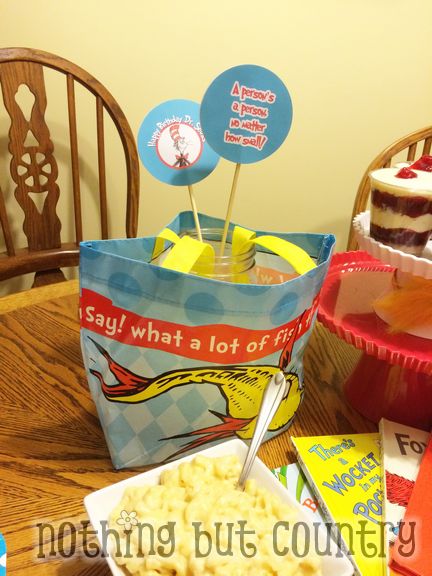 Dr. Seuss Birthday Party 2014