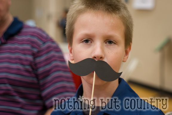 Cub Scout Blue & Gold Banquet- Mustache Bash