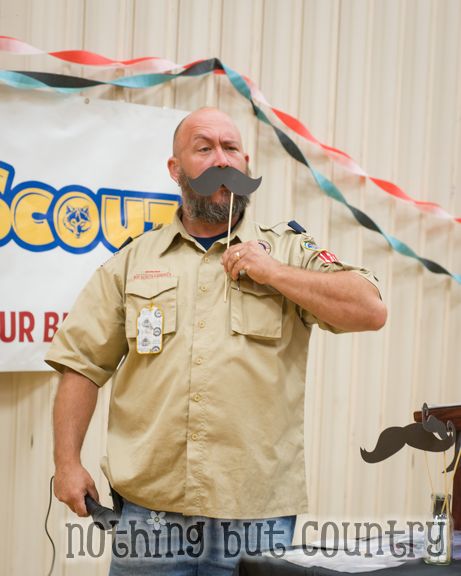 Cub Scout Blue & Gold Banquet- Mustache Bash