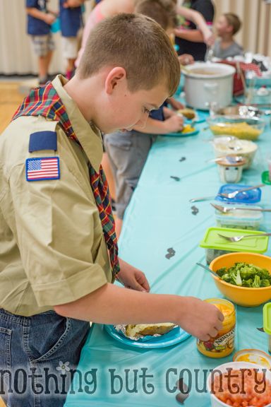 Cub Scout Blue & Gold Banquet- Mustache Bash