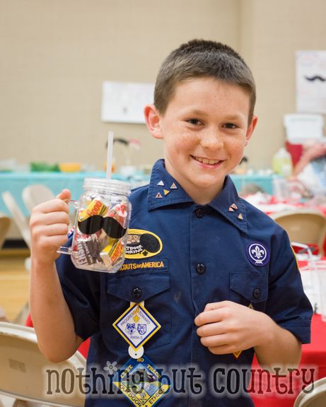 Cub Scout Blue & Gold Banquet- Mustache Bash