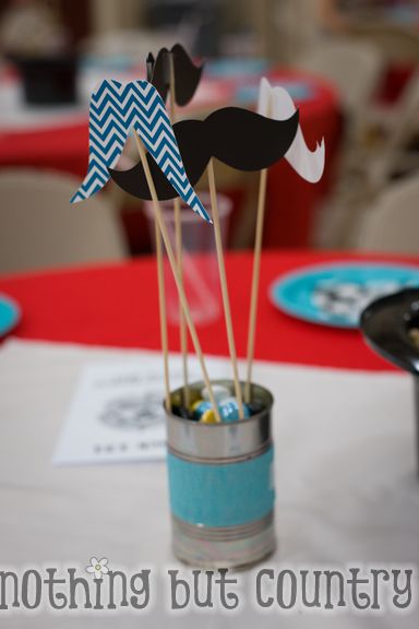 Cub Scout Blue & Gold Banquet- Mustache Bash