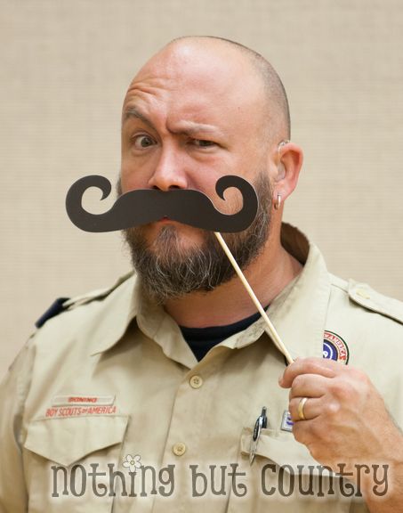 Cub Scout Blue & Gold Banquet- Mustache Bash