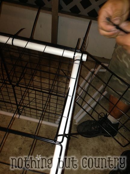 DIY Rabbit / Bunny Cage for cheap