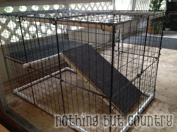 DIY Rabbit / Bunny Cage for cheap