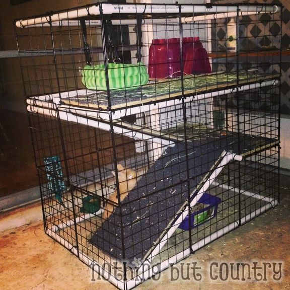 DIY Rabbit / Bunny Cage for cheap