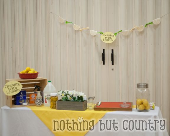 Relief Society Night Meeting - When life hands you lemons make lemonade | NothingButCountry.com