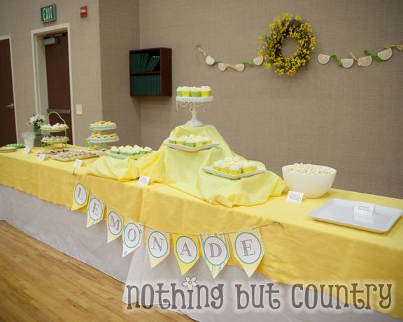 Relief Society Night Meeting - When life hands you lemons make lemonade | NothingButCountry.com