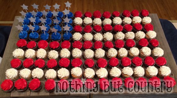 Eagle Court of Honor Cupcakes | NothingButCountry.com