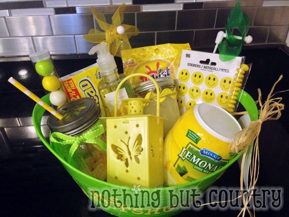 Basket Of Sunshine End Of The Year Teacher Gift